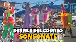 Desfile del Correo Fiestas de Sonsonate 2022