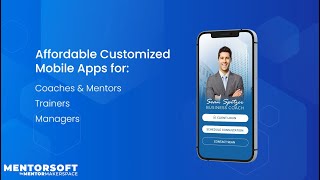 Affordable Mobile Apps for Coaches, Mentors, Personal Trainers, and Managers screenshot 4