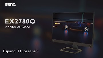 Monitor da gioco EX2780Q 144Hz con tecnologia HDRi | BenQ