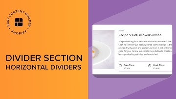 How to add Shape Divider, Wavy Divider, Text Divider in Shopify | Shopify Sections