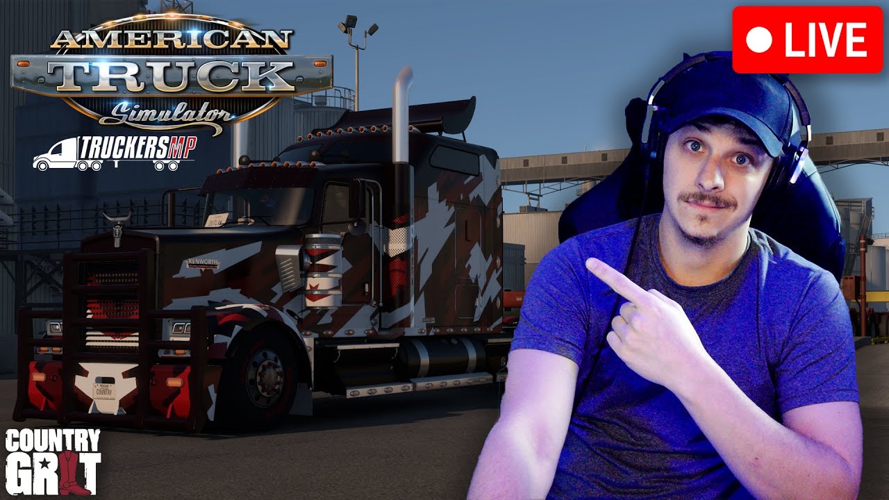 🔴 LIVE - Down today. Let truck it away! - American Truck Simulator