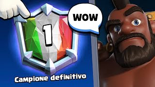 REAZIONE al PRIMO in ITALIA con DECK DOMATORE! - Clash Royale