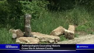 Johnson County Road Crew Surprised By 1800s Grave Sites