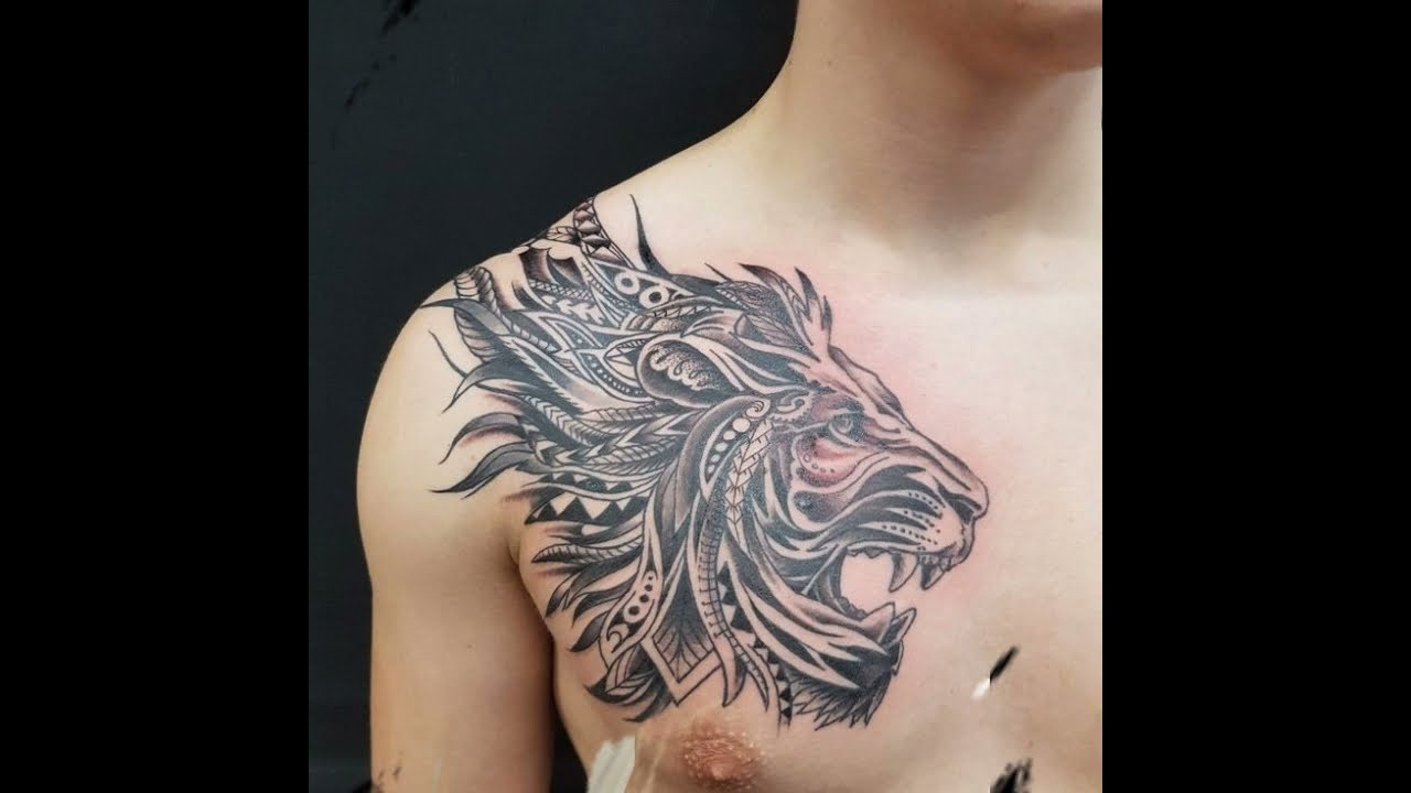 Lion Head tattoo by Niki Norberg  Post 26374