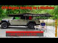 23Zero Peregrine 270 Degree Awning Installation on Jeep Gladiator