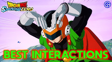 Great Saiyaman BEST Interactions (Special Quotes) - Dragon Ball: Sparking Zero