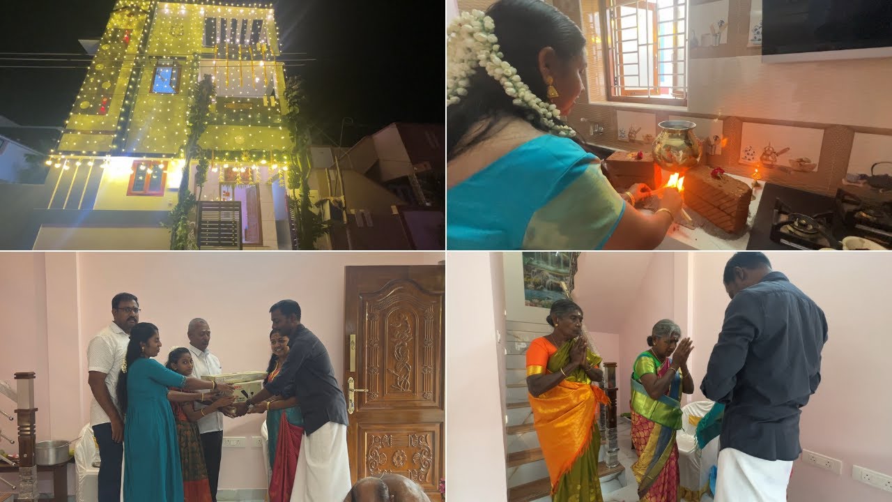 எங்கள் புது வீடு கிரக பிரவேசம் இப்படித்தான் ஜாலியாக நடந்தது .. Housewarming Ceremony| Mrs.abi