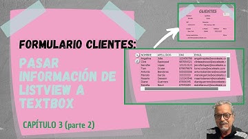 FORMULARIO BASE DATOS | De Listview a Textbox