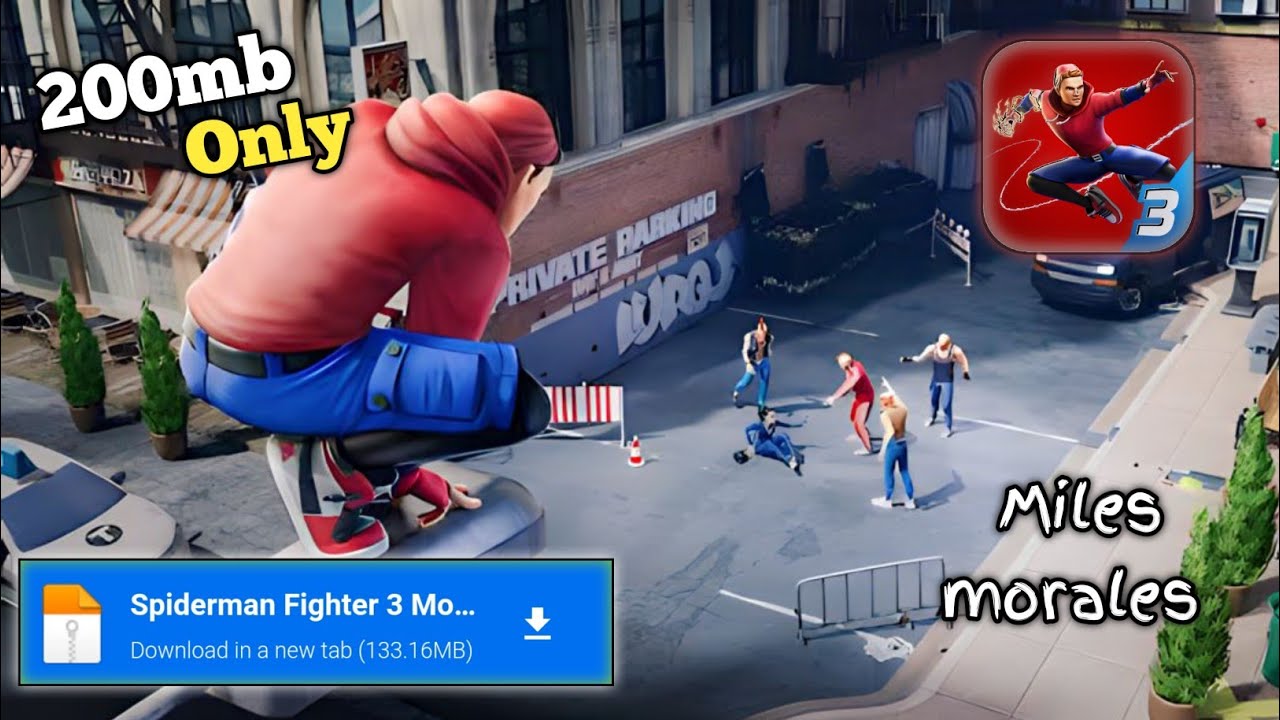 SPIDERMAN FIGHTER 3 ON MOBILE Global Version Mod apk /