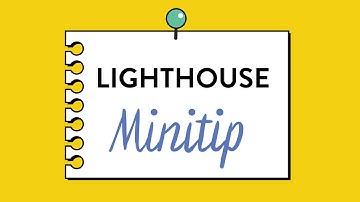 Lighthouse, Totally Tooling Tips (S3 Mini Tip)