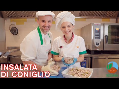 Video: Insalata Con Frittelle E Carne Di Coniglio