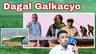 Dagalka galkacyo oo waji kale yeeshay dhimasho markabkii hubka ahaa oo xog culus laga helay Puntalnd