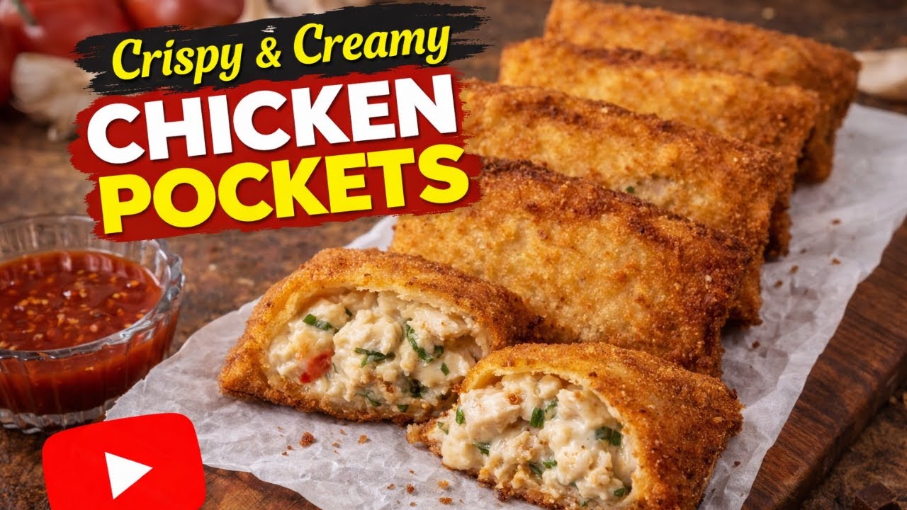 Crispy & Creamy Chicken Pockets | Ramzan Special Snack | Ghar K Pakwan