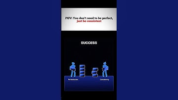 You don’t need perfection, just consistency. #motivation #mindset #selfimprovement