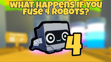 What Happens If You Fuse 4 Robots? | Pet Simulator X!! |