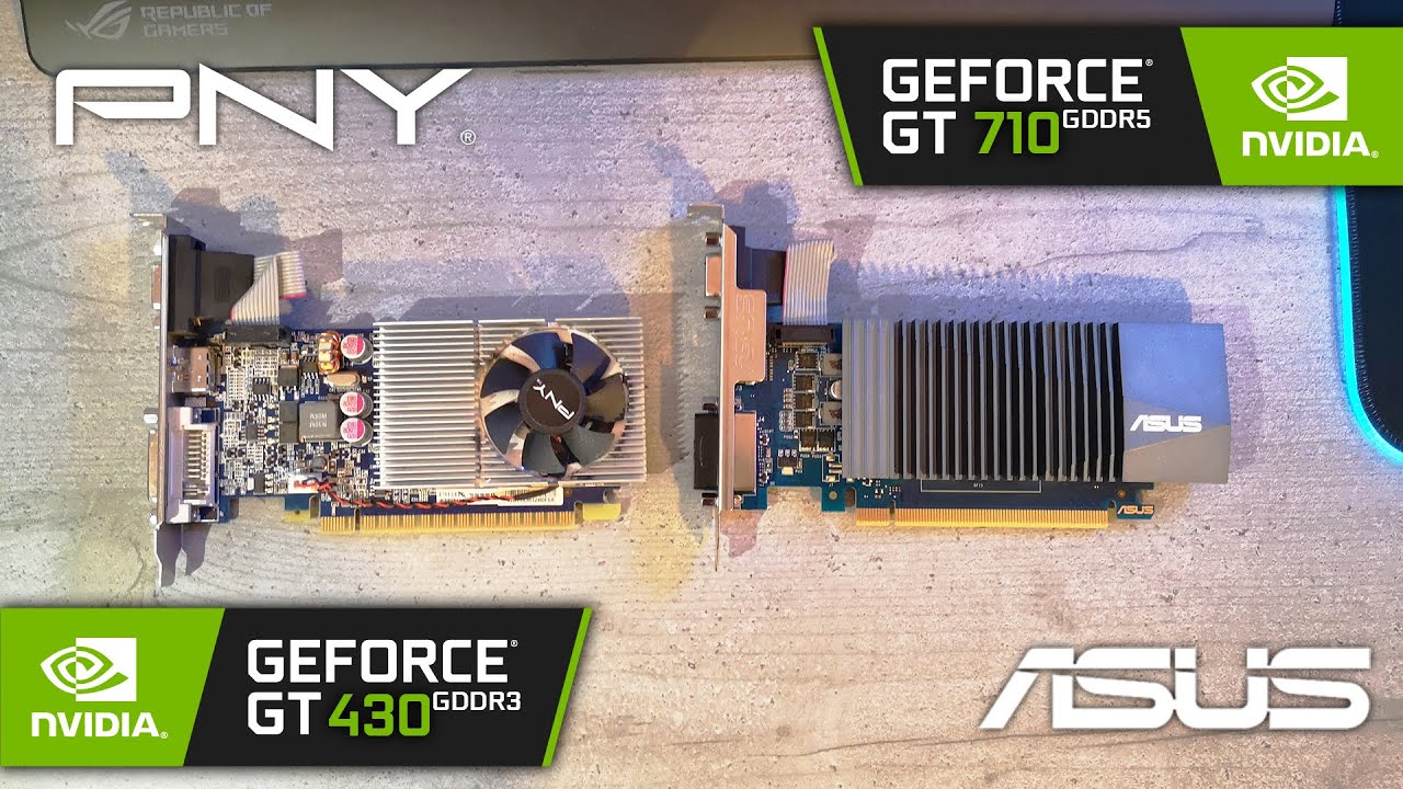 GT 710 DDR3 vs GDDR5 is there any difference? 