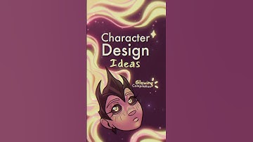 character design ideas for your glowing characters ⭐️🪩 #art #oc #ocs #originalcharacter #drawing