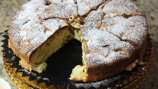 Sharlotka Apple Cake/Шарлотка -бисквит с яблоками