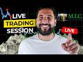 LIVE DAY TRADING 05/12/2026 | MU SNDK AMD INTC SOXL SMH Gap Down Short On Bounce