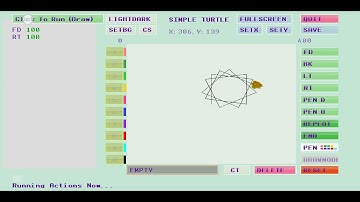 How to make a pattern|| easy|| Simple Turtle Logo