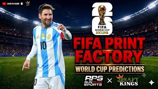 FIFA DFS Picks & Strategy | WORLD CUP 2026 | RPS Print Factory Profile