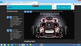 New Website Builder With Bootstrap Templates! NO ADS Website Builder!