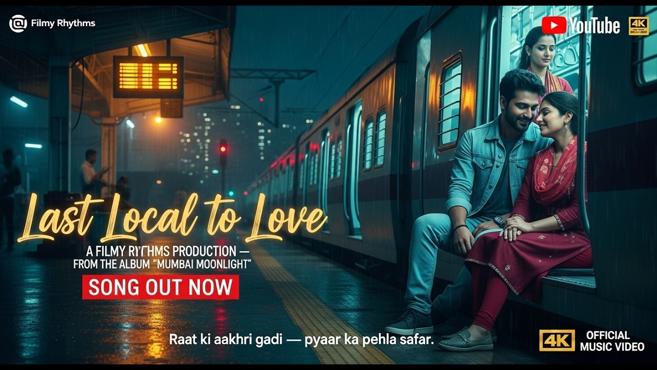 Last Local to Love | Mumbai Moonlight 🌙🚆 | Romantic Hindi Duet | Midnight Love Song