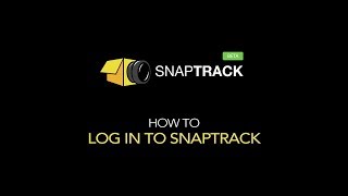 How To Log In To SnapTrack - Dashboard