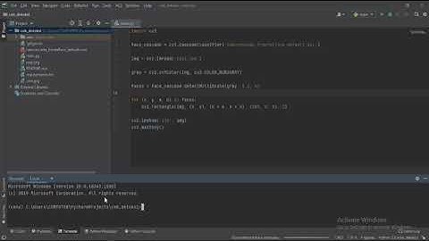 Deteksi Wajah menggunakan foto dengan Python dan OpenCV Menggunakan Aplikasi PyCharm
