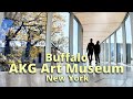 Autumn Staycation Buffalo AKG Art Museum 旅遊足跡 Staycation Buffalo Artmuseum Marisol Akg
