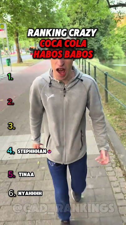 Ranking Crazy Coca Cola Habos Babos