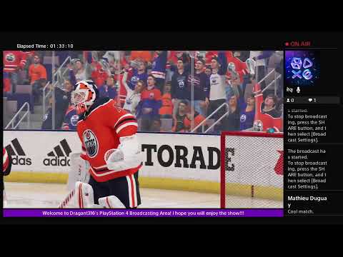 NHL 22 One Hundred Eightieth Broadcast with Dragant316