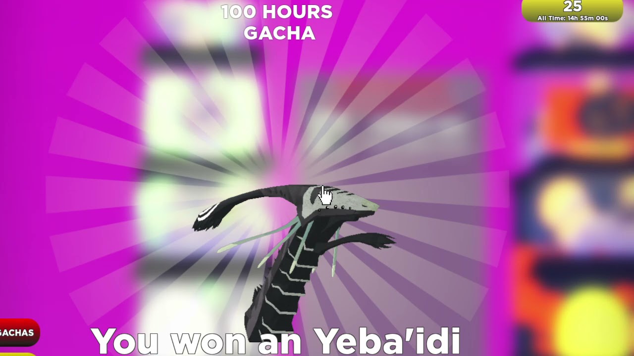 Yeba'idi, Trade Roblox Creatures of Sonaria Roblox Items