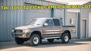 This Diesel Toyota Pickup was NEVER sold in the USA. A 1989 Toyota Hilux LN106 | Ottoex