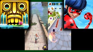 Temple Run 2 Enchanted Palace Vs Miraculous Ladybug & Cat Noir - Endless Run Game Play Android iOS screenshot 5