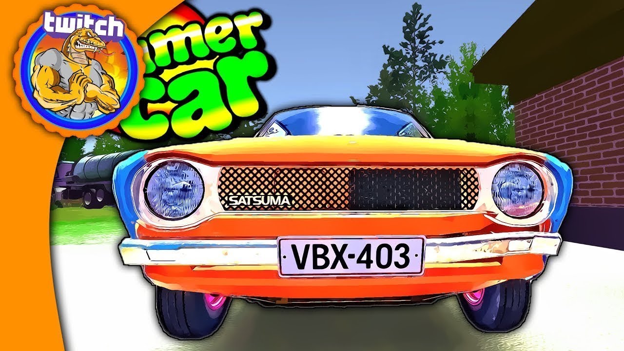lets play a little game Am I Ready For The Big Race? | My Summer Car (PC) {Twitch Stream}