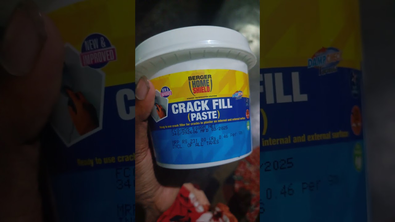 crack fill paste🤩