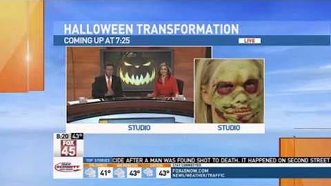 Zombie Zalla Invades Fox 45
