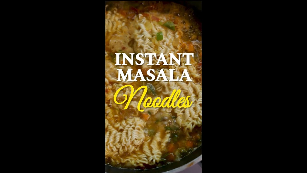Instant Masala Noodles | #MonsoonSpecial | #Shorts | Sanjeev Kapoor Khazana