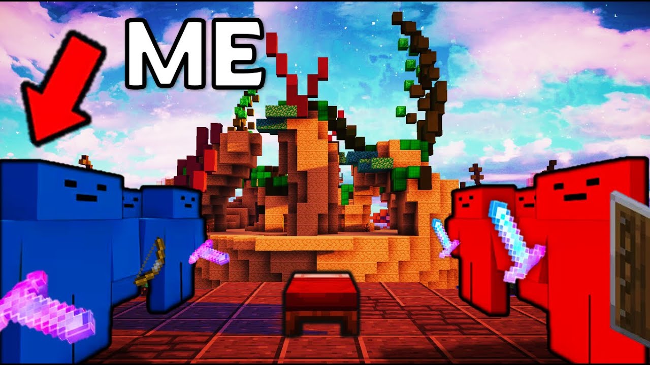 Gameplay Completa de 3v3 no Bedwars | Minecraft - Partida Insana!