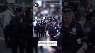 NYPD Officer Puts Pro-Palestine Protester in Chokehold