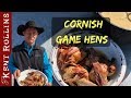 Baked Cornish Game Hens with Cream Gravy
