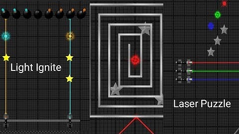 Light Ignite Laser Puzzle #puzzles #logic