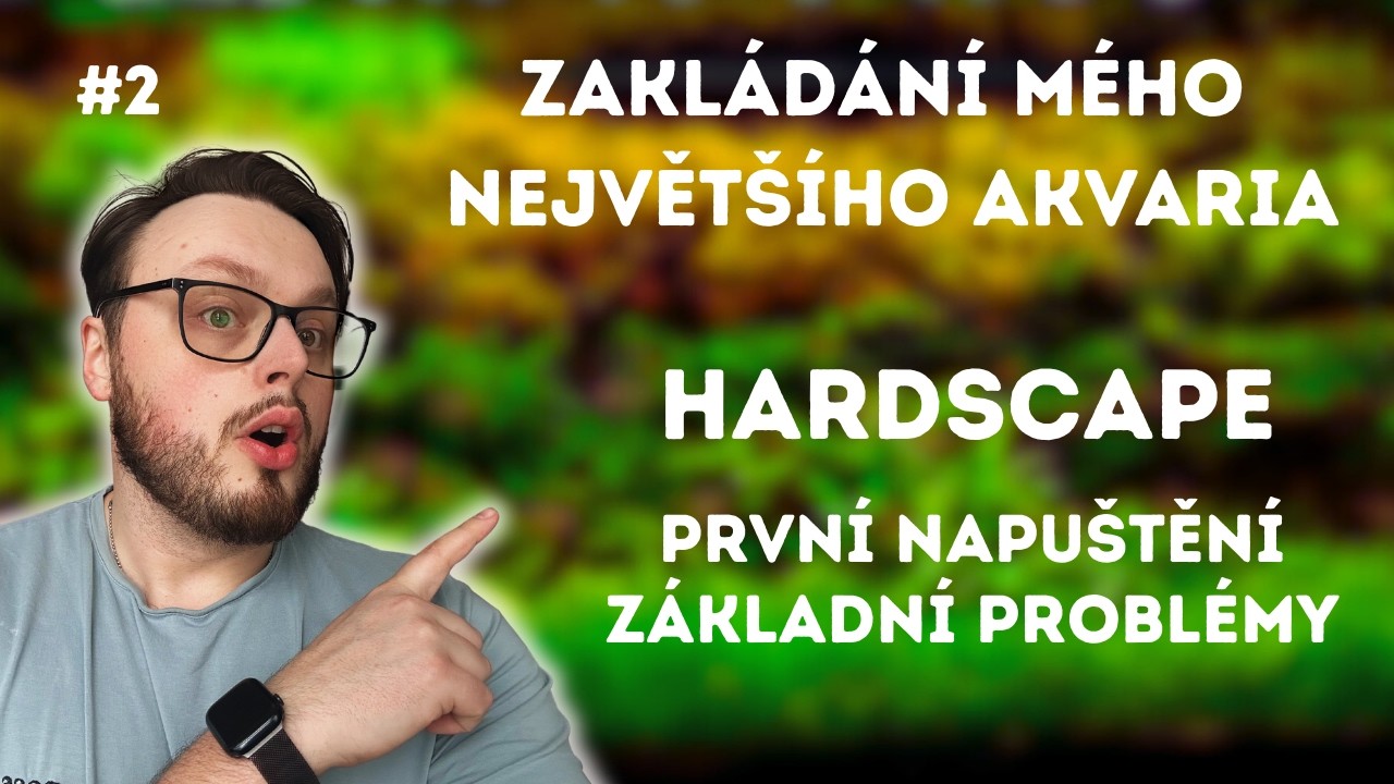 🐠 Nové akvárium doma! Stavba stolku, hardscape a první napuštění 💧