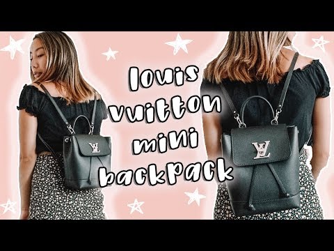 Louis Vuitton LockMe Mini Backpack Review & Outfit Styling