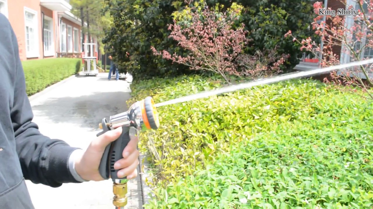 Kingshirly 8 pattern metal water nozzle