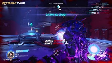 Overwatch : Zarya Quintuple Kill