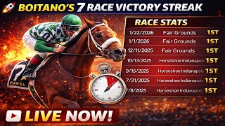 बोइटानो की लगातार 7 जीतें लाइव देखें! 🔥🐎🏆 @horseracesinfo screenshot 2