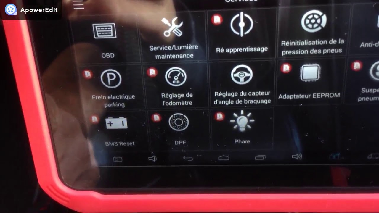 X100 PAD LECTURE DU CODE PIN ET CORRECTION DU KILOMETRAGE VOLSWAGEN