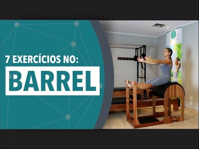 Exercícios Pilates - LADDER BARREL (EXERCÍCIOS ABDOMINAIS) 